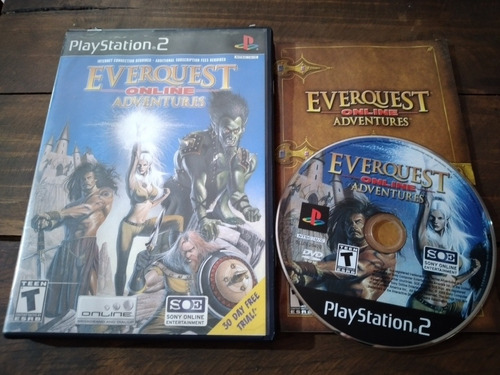 Everquest Online Adventures Ps2