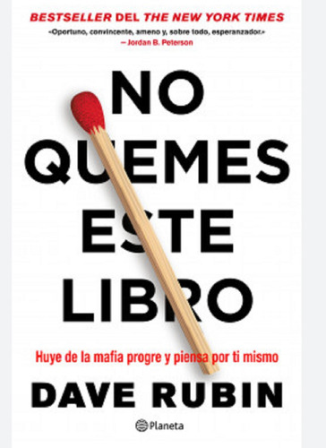 Libro Fisico No Quemes Este Libro Por Dave Rubin