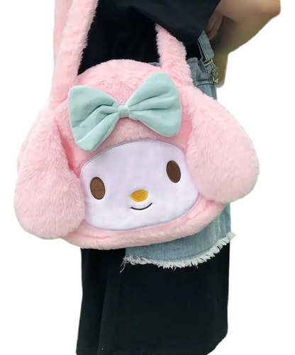 Bolso My Melody O Cinnamoroll Felpa Grande Y Espacioso