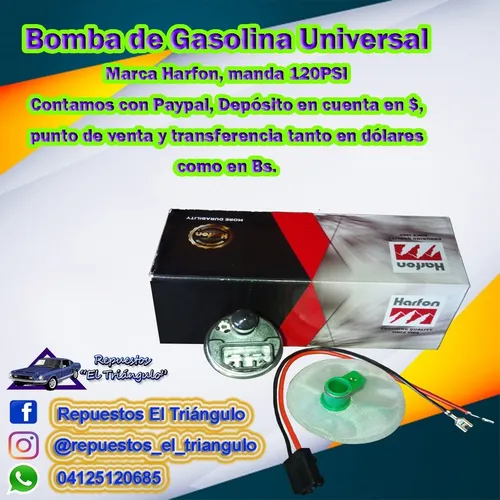 Bomba De Gasolina Universal (Usado)