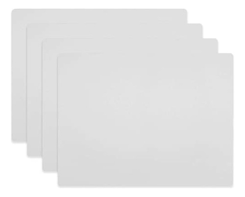Professional White Cutting Board Mat 4 Pack Set, Nsf Ce...