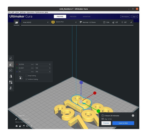 Número 318 798 Grabovoi Abundância Financeira Impressão 3d