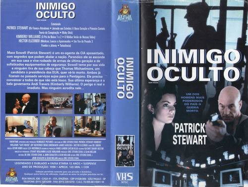 Inimigo Oculto - Consulte Filmes Patrick Stewart (Usado)