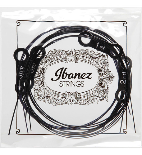 Set De Cuerdas Ukelele Nylon Ibanez Iuks4