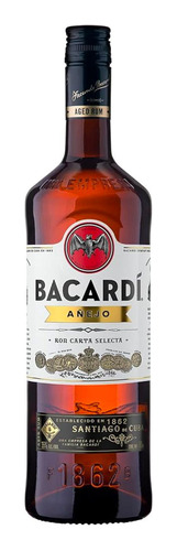 Pack De 2 Ron Bacardi Añejo 980 Ml