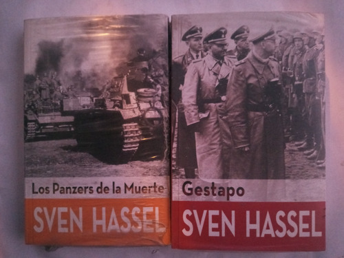 Los Panzers De La Muerte/gestapo.pack 2 Obras Sven Hassel