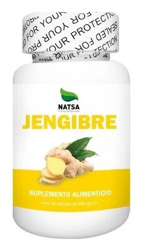 Suplemento Natsa NATSA Jengibre Jengibre - cápsula