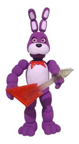 Figura Muñeco Five Nights At Freddy's Bonny Morado