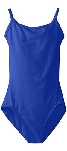 Capezio Big Girls Classics Camisola De Malla Con Correas Aju