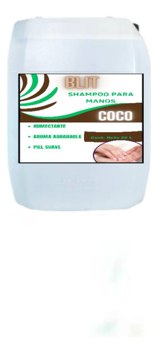 Shampoo Para Manos Aroma Coco