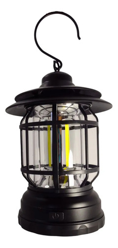 Linterna Led Recargable Con Lámpara Usb Para Tienda De Campa