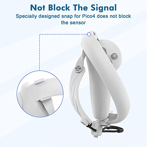 Controlador Táctil Amvr Grip Strap Vr Accesorios Para Pico 4