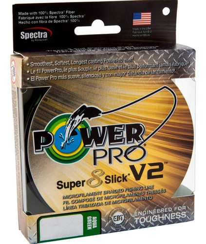 Multifilamento Power Pro Super Slick V2 0.28mm 30lbsx300yds