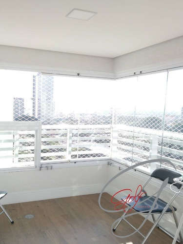Imagem 6 de 19 de Residencial Mantiqueira Jardins Do Brasil Belíssimo Apartamento, Andar Alto!! Apto 83 M³ Dois Dormitórios , Uma Suite,. - Ap00821 - 69302798