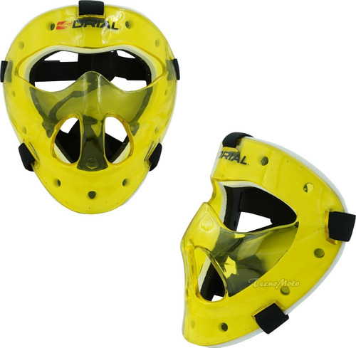 Mascara Hockey Corner Corto Ajustable C/velcro Proteccion 