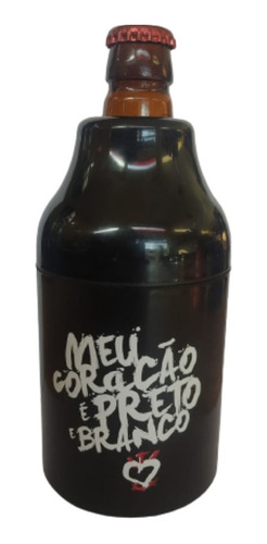 Imagem 5 de 8 de Porta Lata, Litrinho Térmico Cerveja Corinthians Licenciado