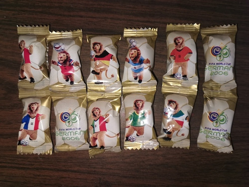 Coleccion Del Mundial Alemania 2006 Dulces Con La Mascota