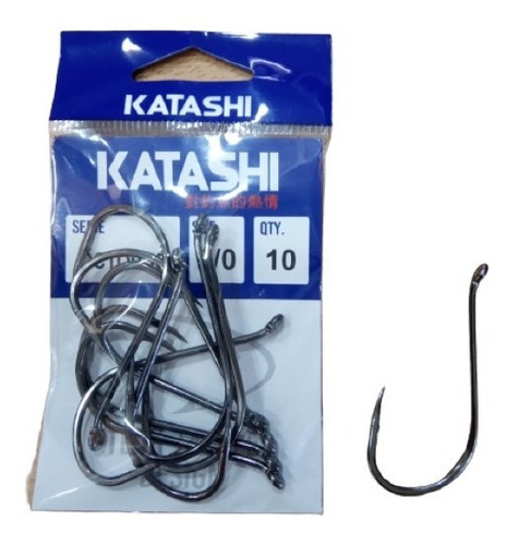 Anzuelo Katashi Octopus 6/0 Maruseigo X 10 U Variada De Rio