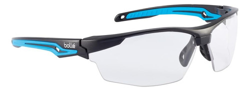 40301, Gafas De Seguridad Tryon, Marco Negro/azul, Lent...