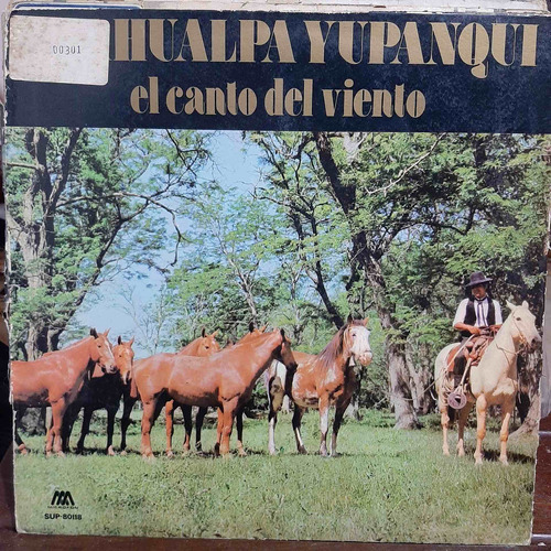 Vinilo Atahualpa Yupanqui El Canto Del Viento F5