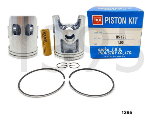 Kit De Piston Yamaha Rs125 W/ring 1.00mm