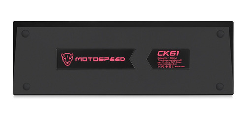 Motospeed Ck61 Teclado Rb Mecánico Para Juegos Outmu Azul