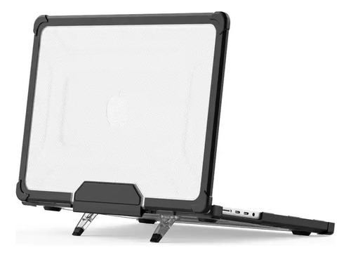 Carcasa Hard Case Con Stand Para Macbook Air 13.6 M2 