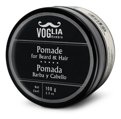 Pomada Cera Crema Cabello Y Barba Excelente Fijación Voglia