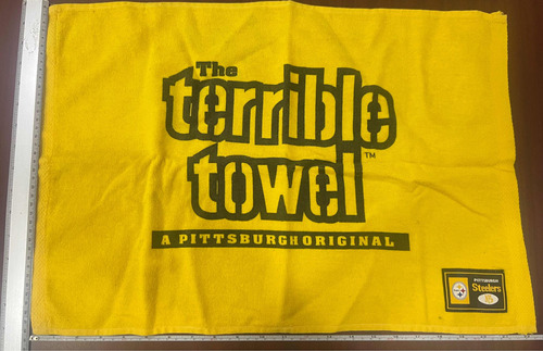 Terrible Towel, Terrible Toallas. Acereros De Pittsburgh