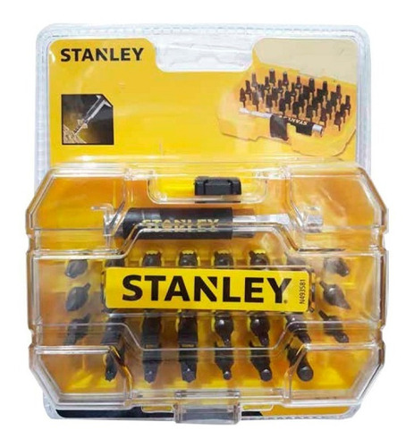  Juego Set Puntas Atornillar Stanley 31 Accesorios Sta7228