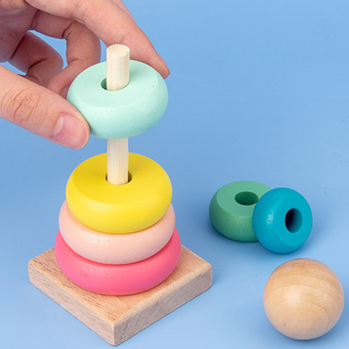 Wan 11pzs Juego Didactico Montessori Tablero Madera