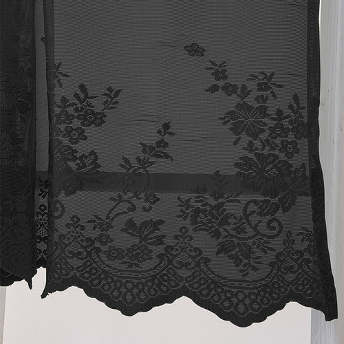 A I Cortina Bordada Pequeña Para Ventana De Cocina,