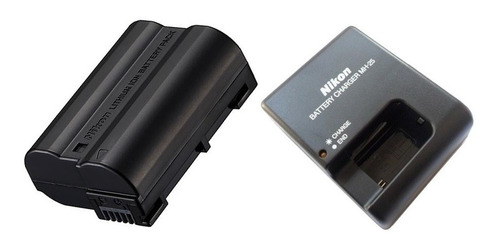Imagen 1 de 6 de Bateria Nikon En-el15 + Cargador Nikon Mh-25 D600 D7000 D800