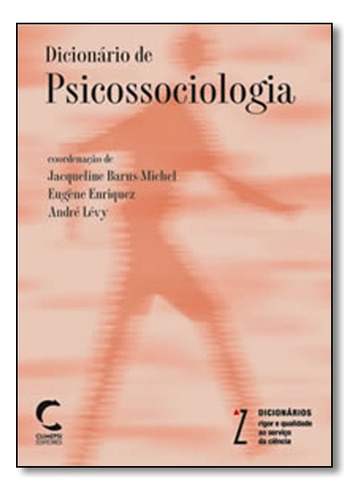 Dicionário De Psicossociologia, De Michel Jacqueline Barus. Editora Grupo Climepsi Em Português