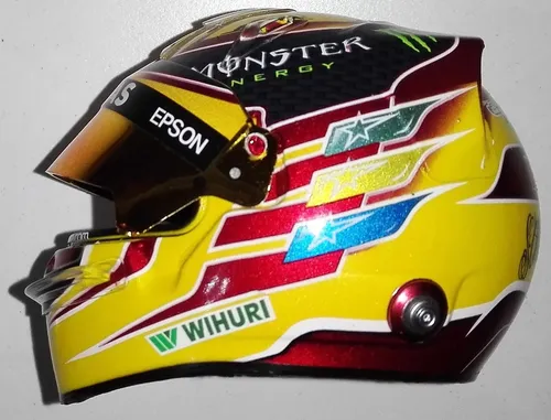 Casco Lewis Hamilton 2017 Cascos Formula Uno Escala 1/5