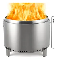 Comprar Hoguera Sin Humo De 27 Pulgadas, Chimeneas Portátiles De Ace