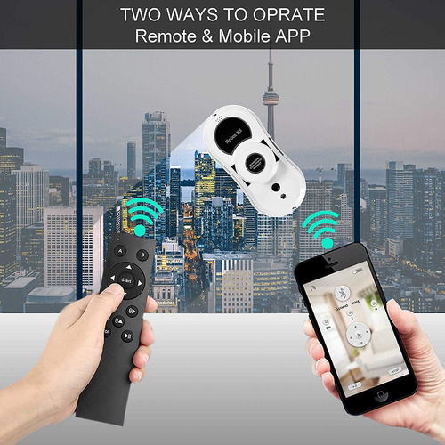 Limpiador De Vidrios Sophinique X5, Robot, C/ App Control