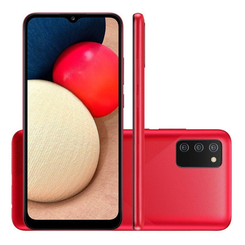 Imagem 8 de 8 de Samsung Galaxy A02s Dual SIM 32 GB vermelho 3 GB RAM