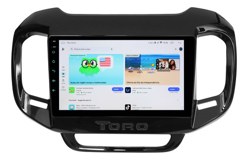 Multimidia Fiat Toro Android Carplay 2gb 64gb Wifi Cam 9p