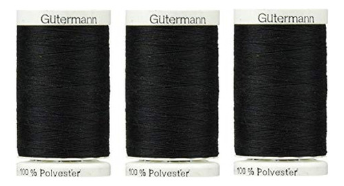 Hilos Para Coser Sew-all, All Purposethread 547 Yards-black 