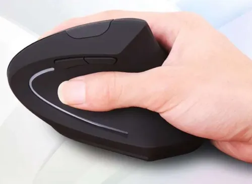 Mouse Inalámbrico Vertical Ergonómico Havit 6 Botones