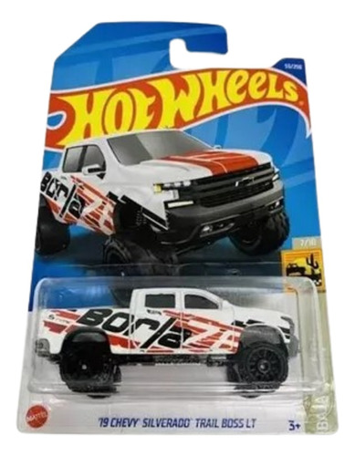 Hot Wheels 19 Chevy Silverado Trail Boss Lt Hw Baja Blazers