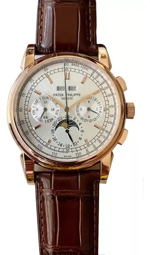 comprar Relógio Patek Phil Geneve Automático Suíço Pulseira Couro