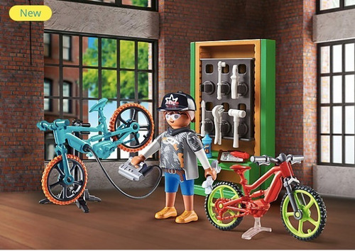 Playmobil Taller De Bicicletas
