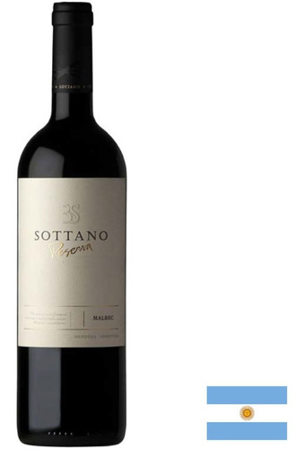 Vinho Tinto Sottano Reserva Malbec 750ml