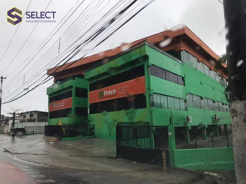 Prédio Para Alugar, 3550 M² Por R$ 57.900/mês - Balneário Praia Do Pernambuco - Guarujá/sp - Pr0013