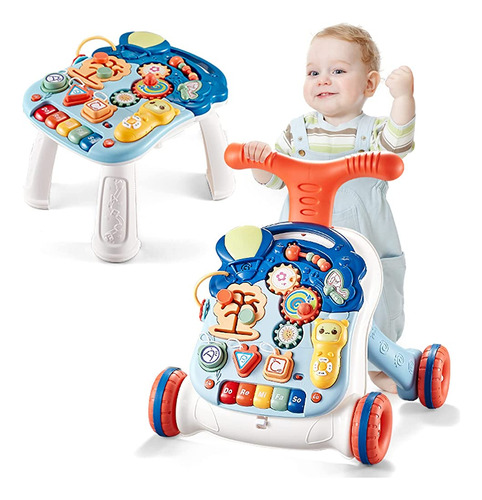 Baby Learning Walker 3 En 1 Sit-to-stand Learning Walker Kid