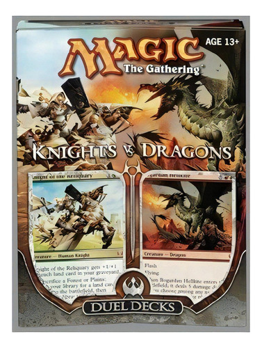 Magic The Gathering - Duel Decks Knights Vs. ¿Dragones