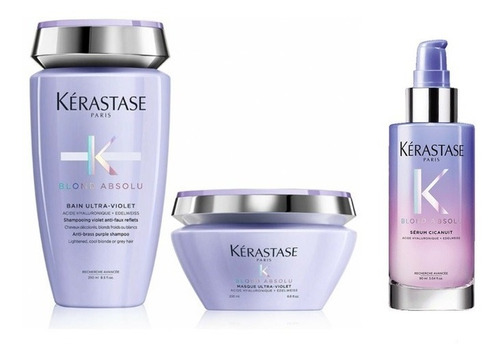 Pack Bain Ultra-violet + Mascara + Serum Cicanuit Kerastase