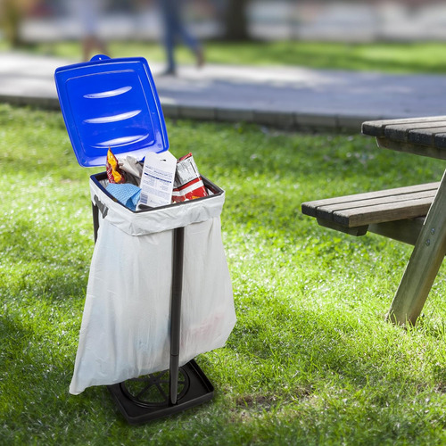 Soporte Para Bolsas De Basura Portátil Y Plegable Para Inter